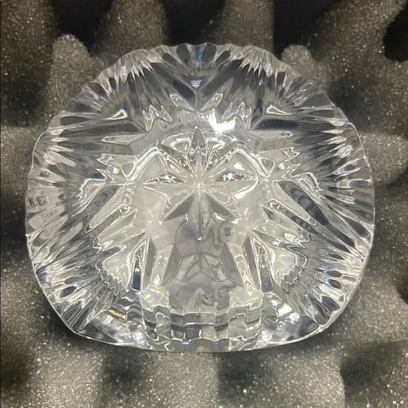 Waterford Silver Wall Clock Crystal Elegance - Picture 5 of 5